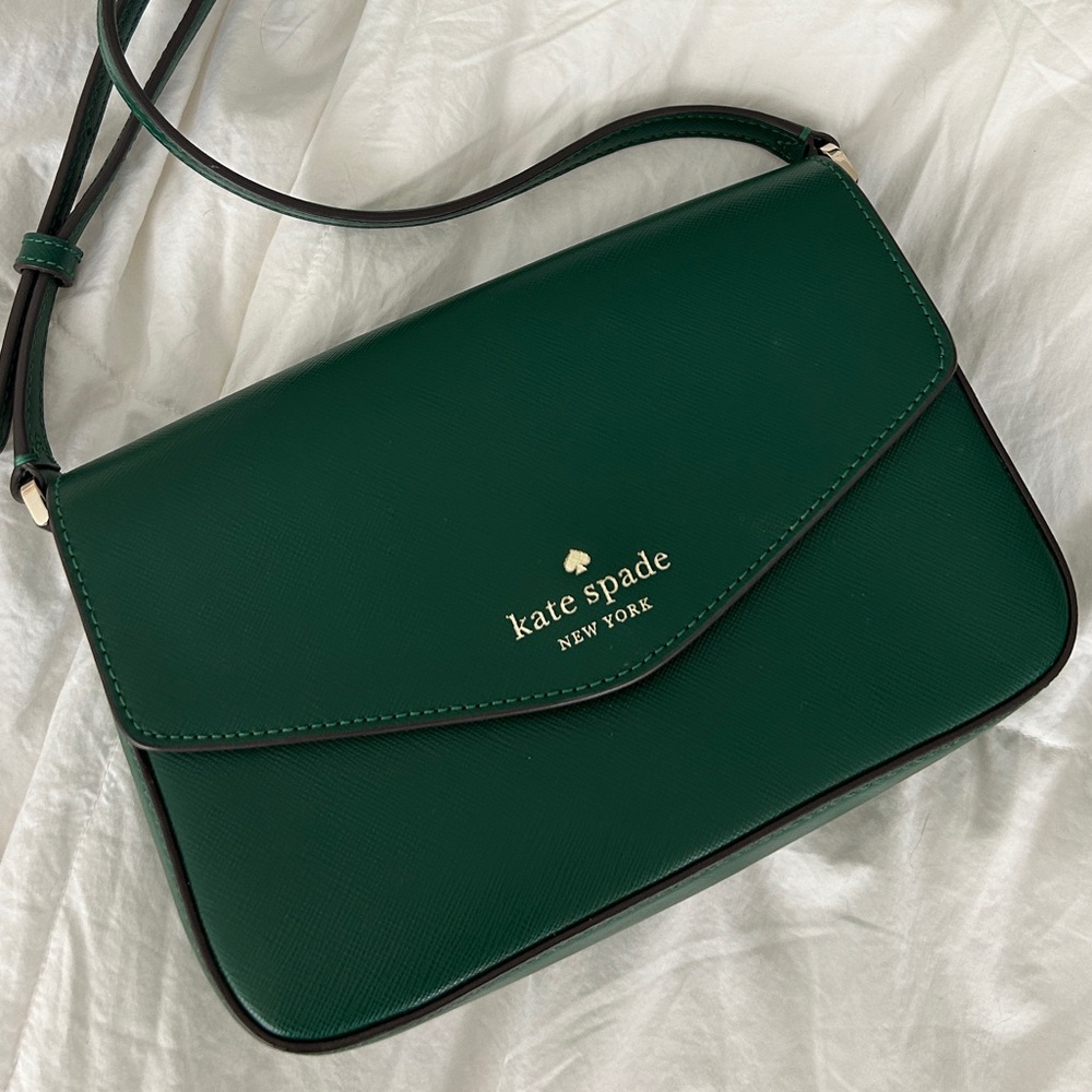 Kate Spade Forest Green Crossbody Bag